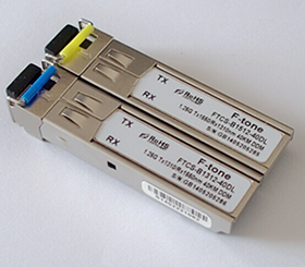 1.25Gbps SFP BIDI光？，20km ,1490 nm TX / 1310nm RX